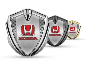 Honda 3D Metall Emblem Tuning Stil Glänzend 3D Aufkleber